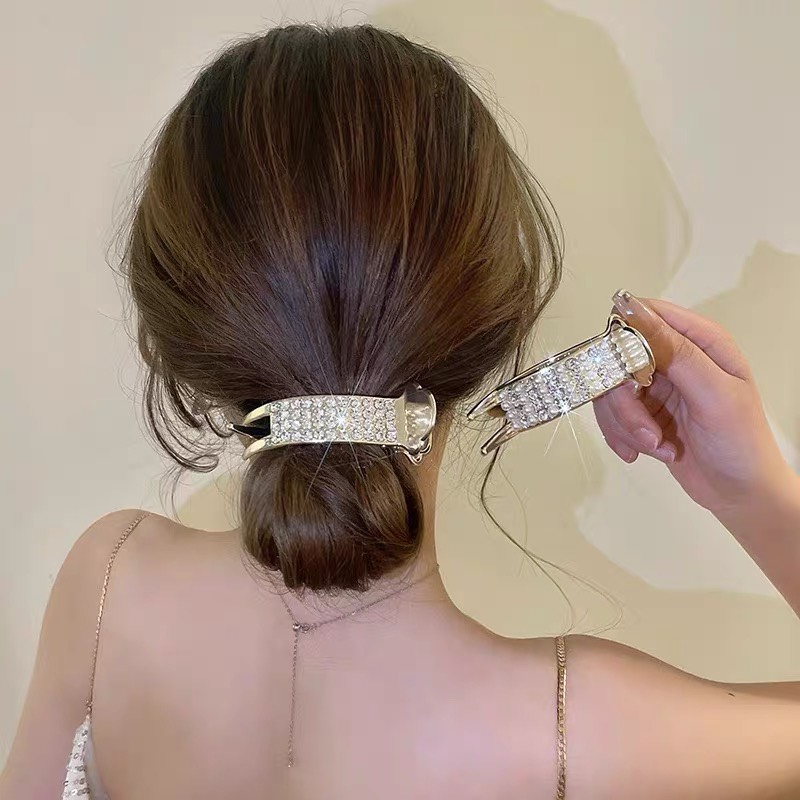 Kẹp Tóc Cá Mập Cỡ Lớn Phong Cách Hàn Quốc-phukienteen