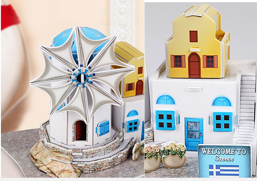 Mô hình giấy 3D CubicFun - Greece Style