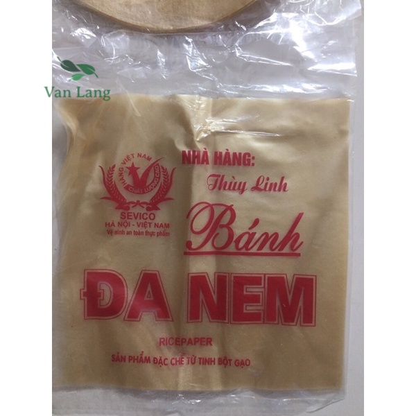 10 Gói 120 lá bánh đa nem vuông