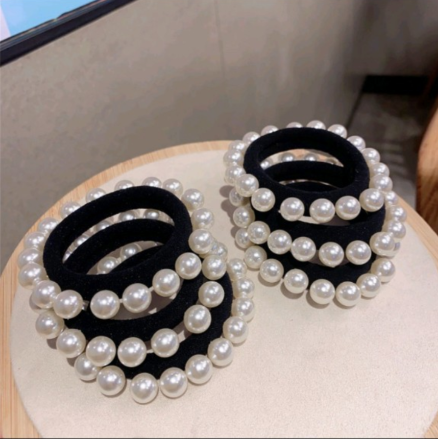 Luxurious Beaded Hair Tie