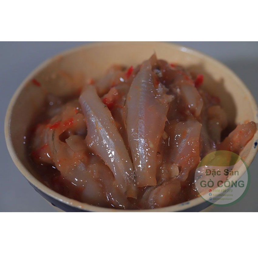 Mắm cá cơm chua Gò Công - Shop Đặc Sản Gò Công (hủ 500gr)