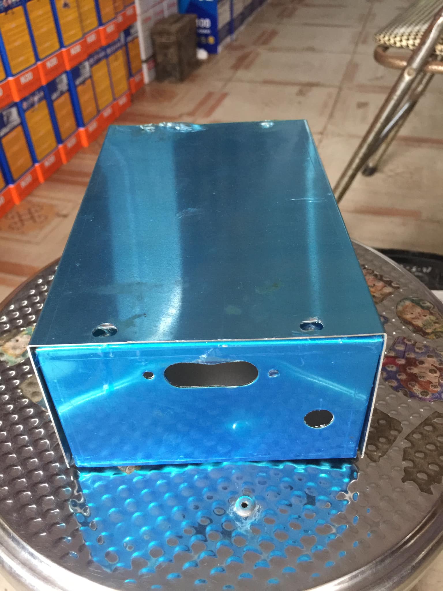Hộp Nhôm làm 10- 20 sò D718 ( 2 BỘ)