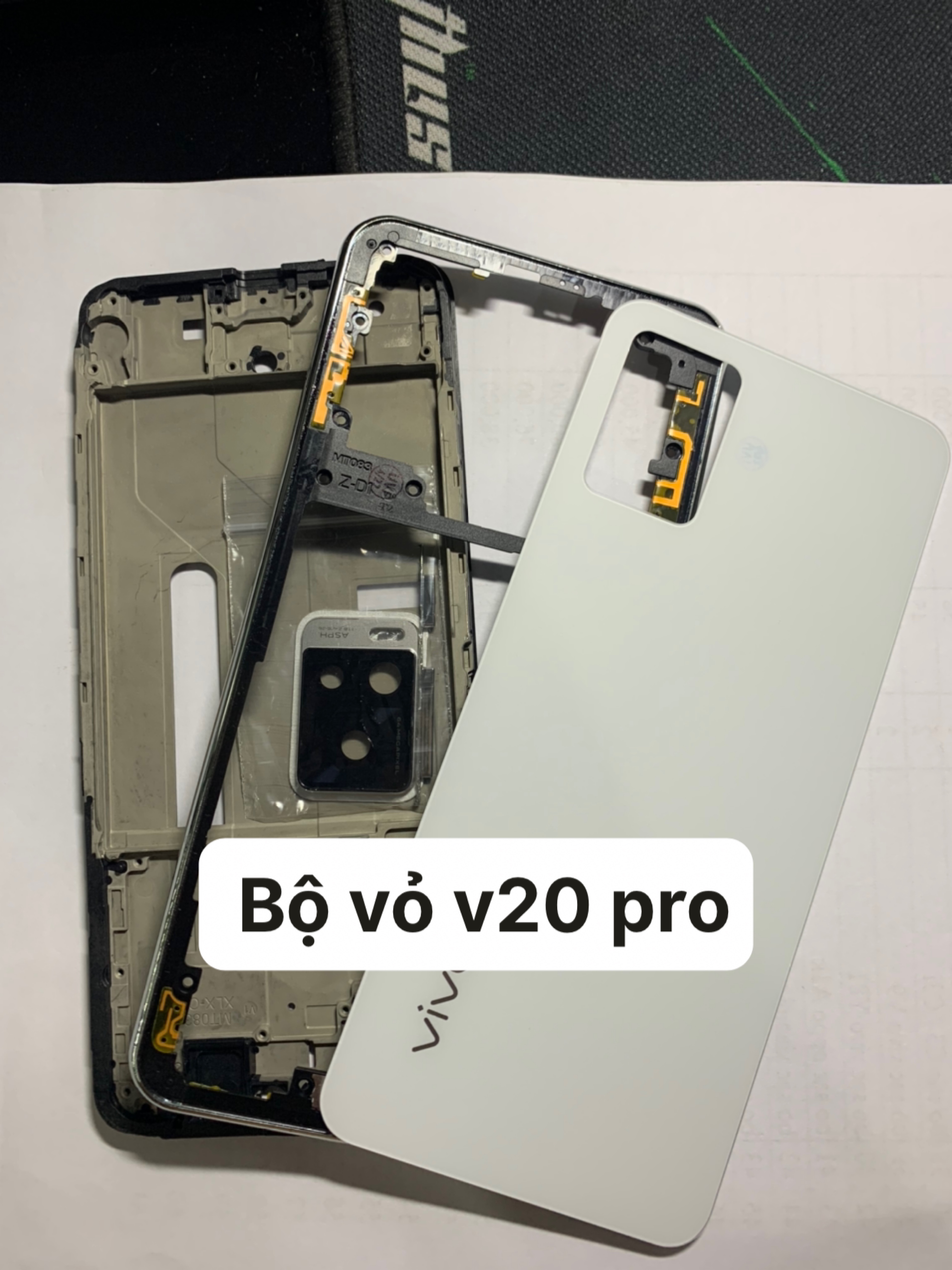 Bộ vỏ điện thoại zin hãng Vivo V20 pro
