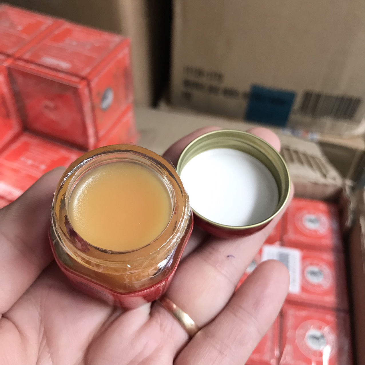 Dầu cù là Siang Pure Đỏ Thái Lan 12gram