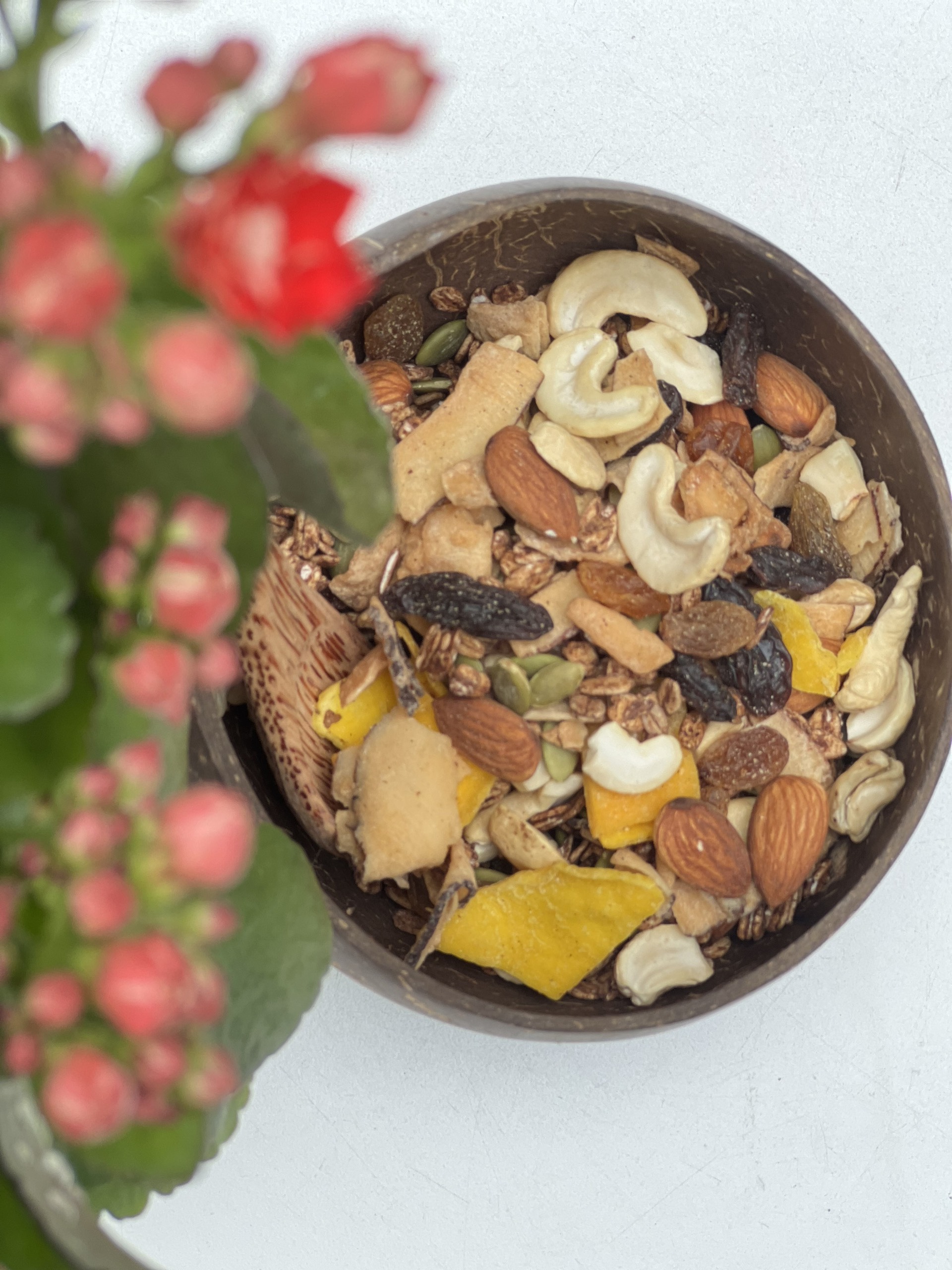Granola Ăn Kiêng Nhiều Hạt Giảm Cân 500G ( 70% Hoa Quả Sấy)
