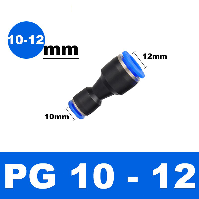 Nối Giảm Ống Mềm, Đầu Nối Nhanh Giảm Ống PG 4 6 8 10 12mm