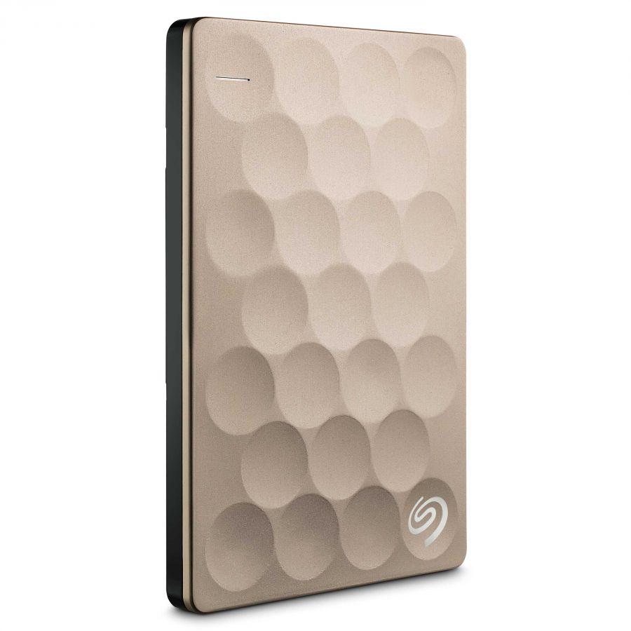 Ổ cứng di động Seagate Backup Ultra Slim 1TB (vàng kim)