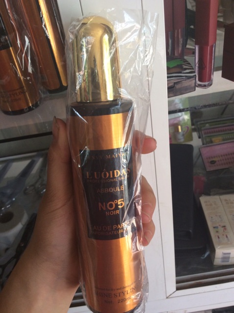 [HCM]xịt dưỡng nước hoa No5 Luôdais 220ml