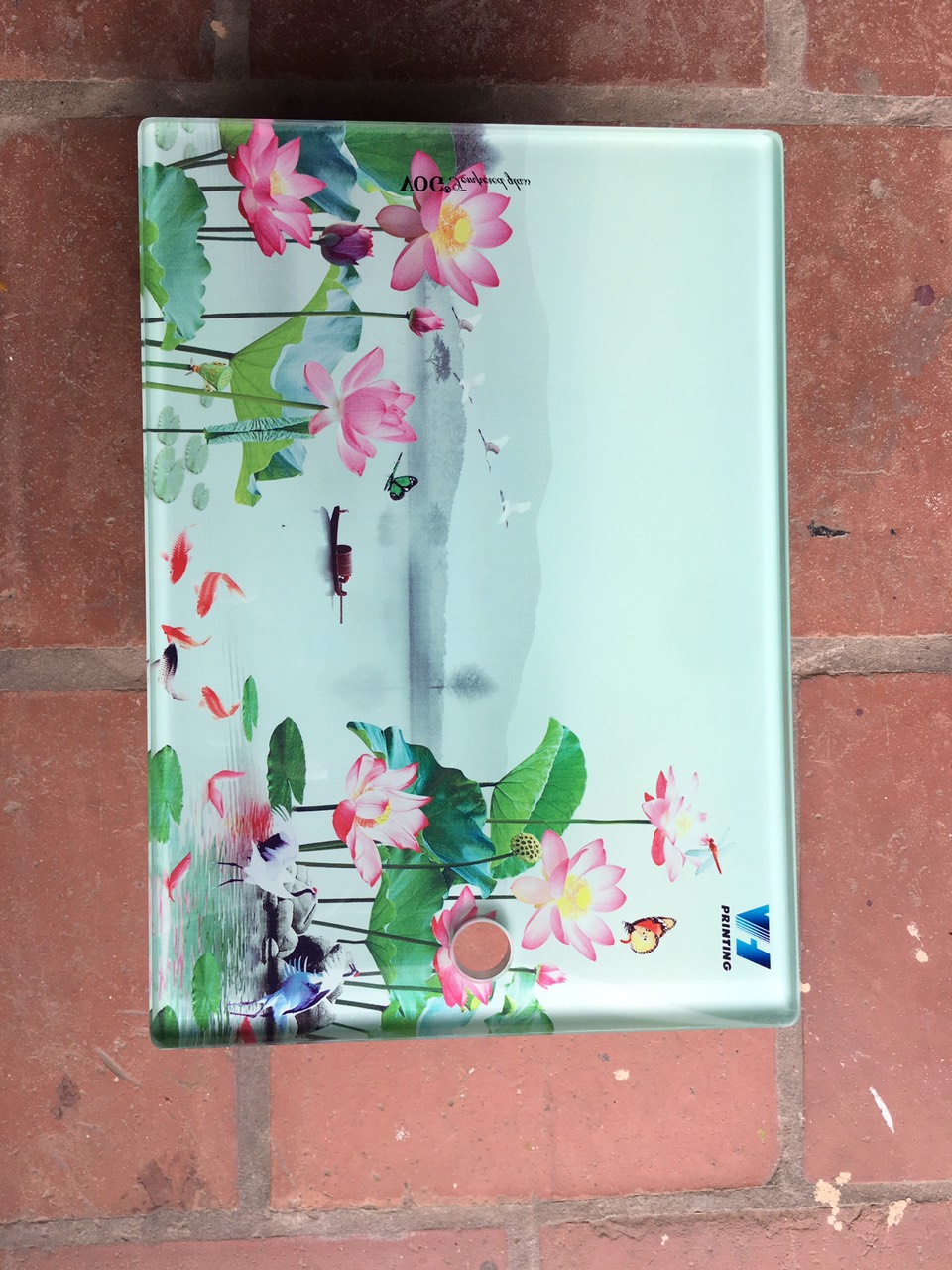 Thớt kính cường lực 3D Vũ Hân (250x350x12mm)- VH2123