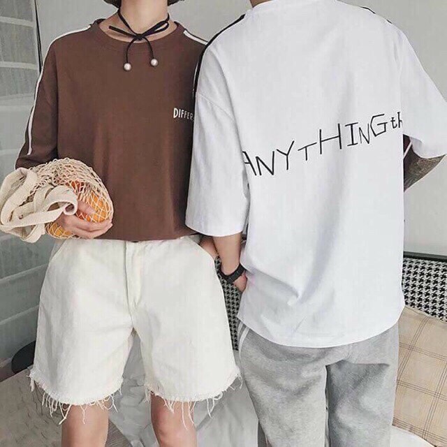[Quỳnh Chi Luxury] Áo thun nam nữ form rộng chất đẹp ANYTHING