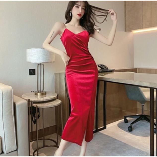 Body nhung 2d dáng dài