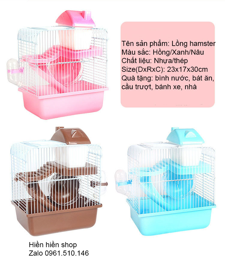 [HCM]Lồng chuột hamster