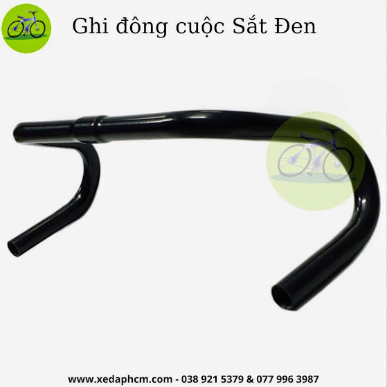 [HCM]Cổ tay lái ghi đông xe đạp Fixed gear cong cuộc