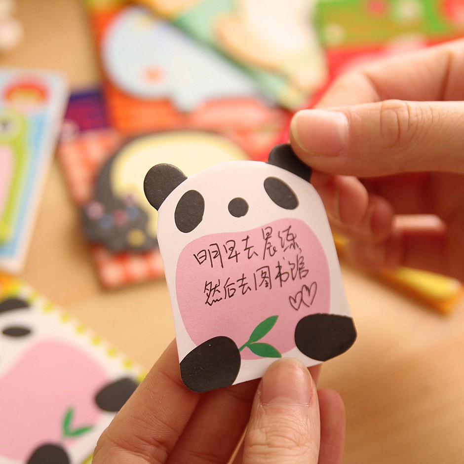 3 Giấy note sticky dễ thương 7,5x5cm giá 2k