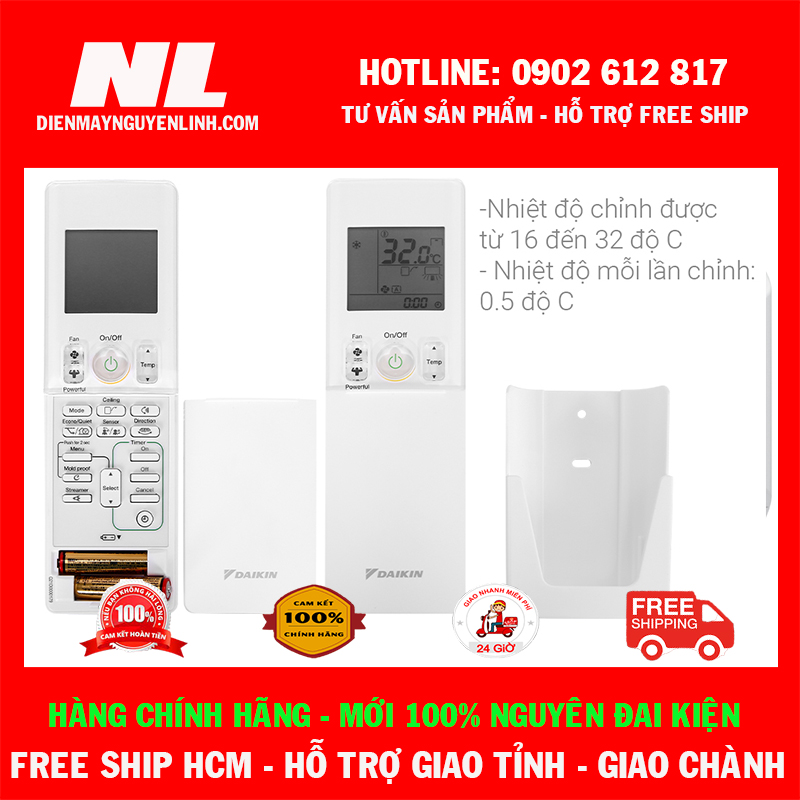 [HCM][Cao cấp 2021] Máy lạnh Daikin Inverter 1 HP FTKZ25VVMV