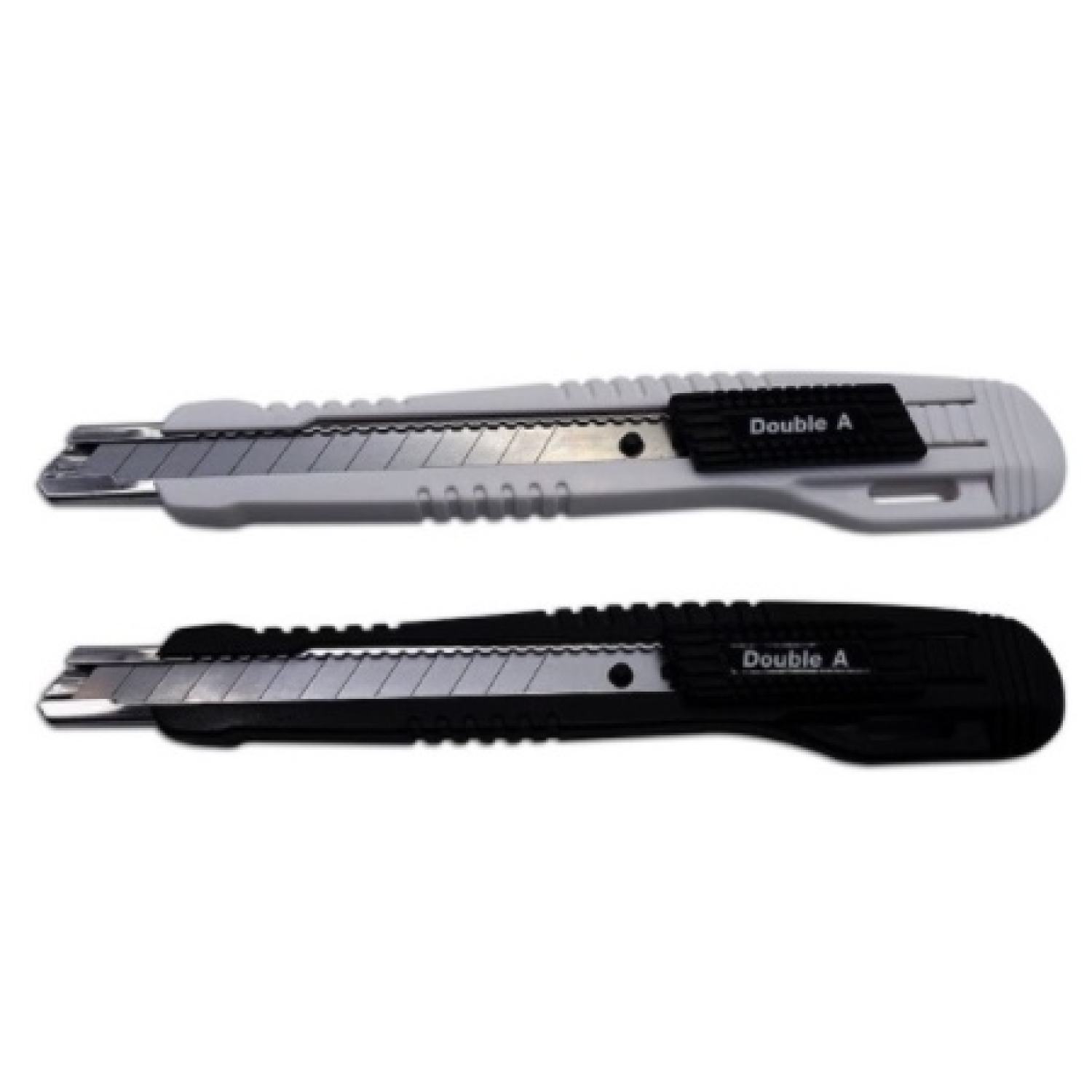 Dao Rọc Giấy Double A Loại Nhỏ (Dao Thông Minh Double A)  lưỡi dao làm từ thép Nhật Bản Siêu an toàn với khóa thông minh, tự khóa khi cắt