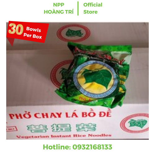 Phở chay Lá Bồ Đề (30 gói) - Vietnamese Pho - Vegetarian Flavour