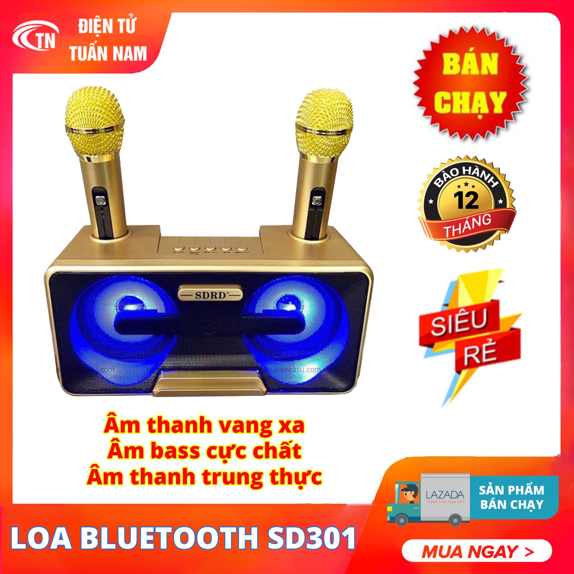 Loa bluetooth + micro sd-301