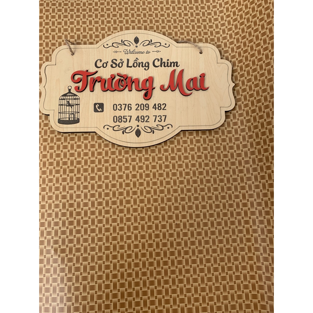 Giấy Dán Đáy Lồng Chim 1Mx1M2