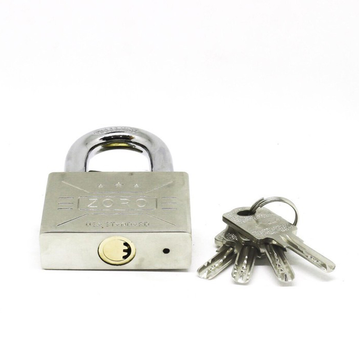 Ổ Khóa ZORO Size đại 5P Trắng ( Chìa Muỗng )