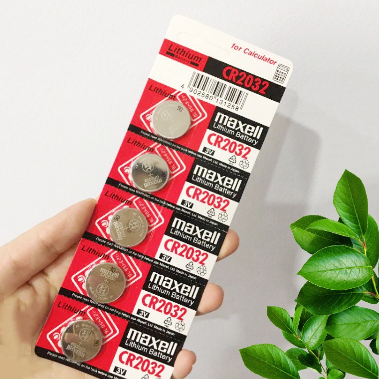 PIN CMOS MAXELL 2032 1 vĩ 5 viên