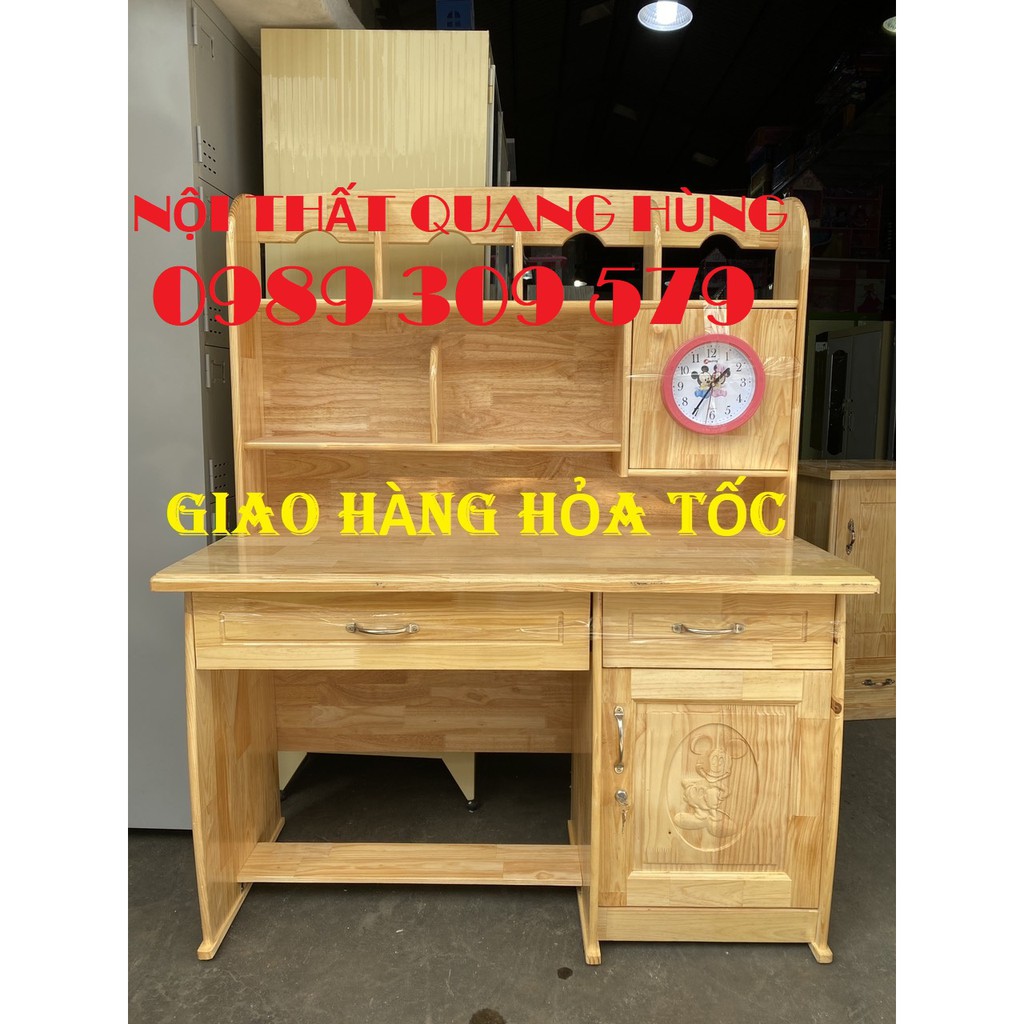 Bàn học sinh gỗ tự nhiên cao cấp