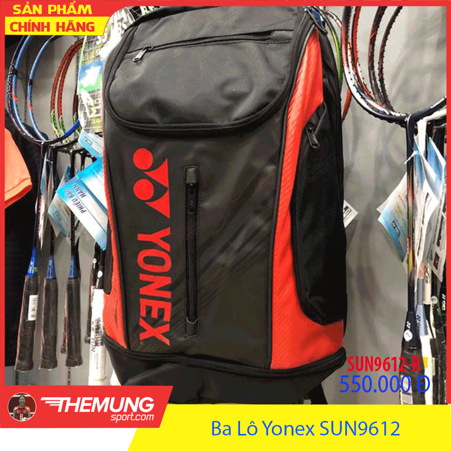 Ba lô Yonex SUN9612 Red (Đỏ)