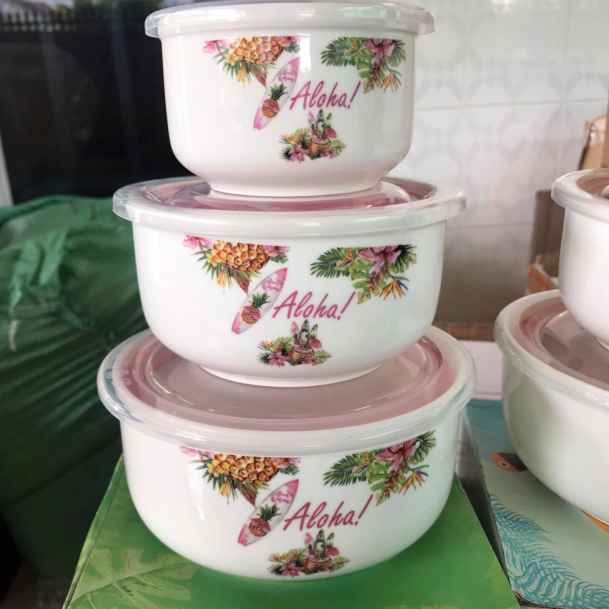 Bộ 2 thố có nắp hút chân không