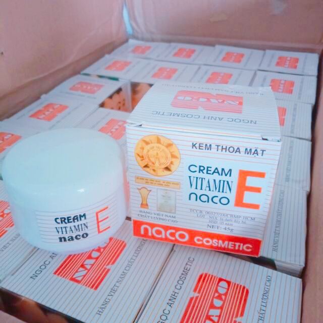 [HCM]lẻ hủ 45g kem Enaco ( kem vitamin E naco )