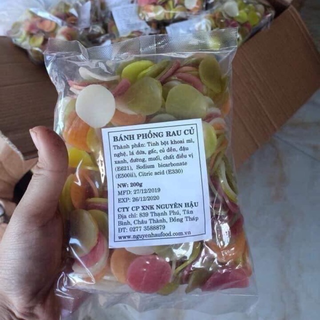 Bánh Phồng Tôm Rau Củ / 200g