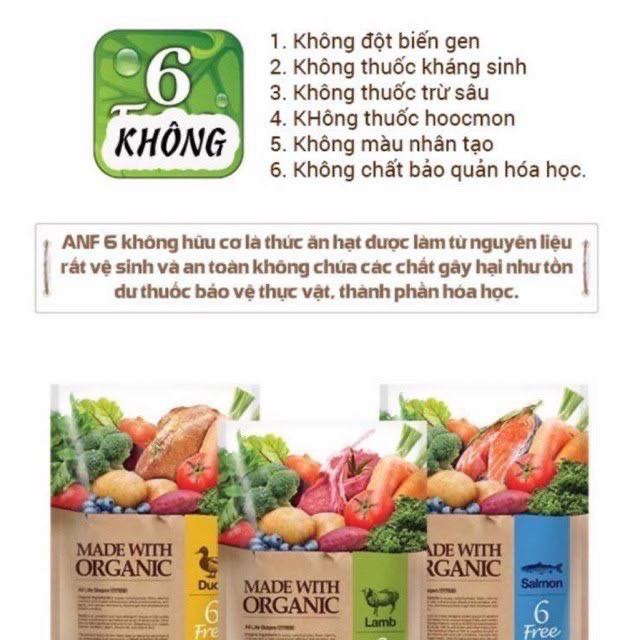 Organic grain ANF organic dog package 200g