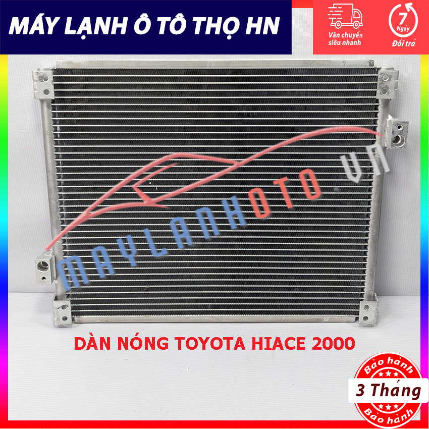 Dàn nóng toyota hiace 2000 hàng xịn thái lan