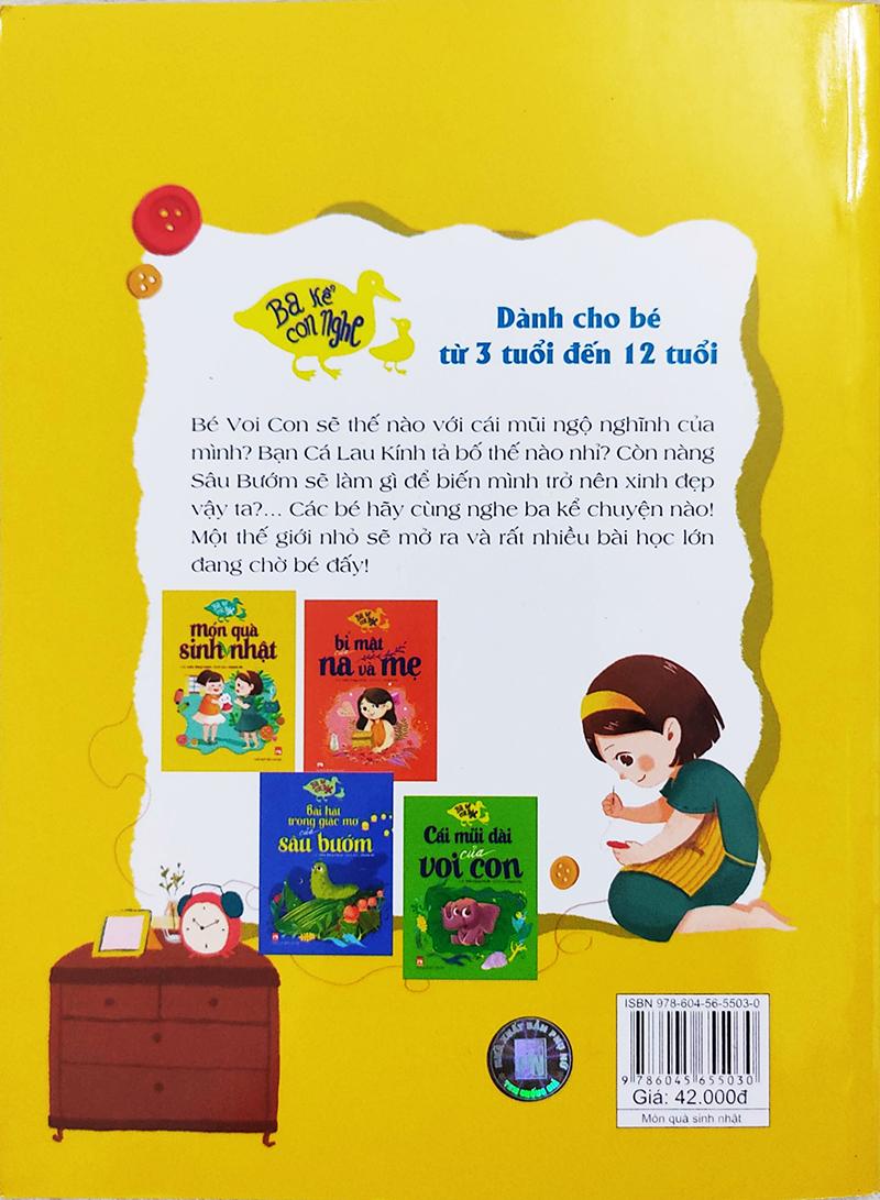 Sách cho bé - Ba Kể Con Nghe - Món Quà sinh Nhật