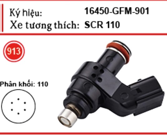 KIM PHUN XĂNG XE SCR
