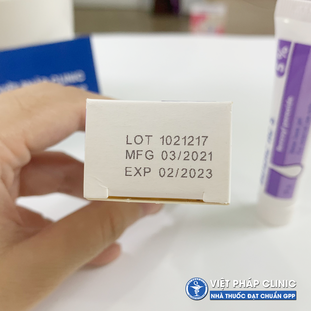 Kem giảm mụn - Benzac AC 5 5% 15g