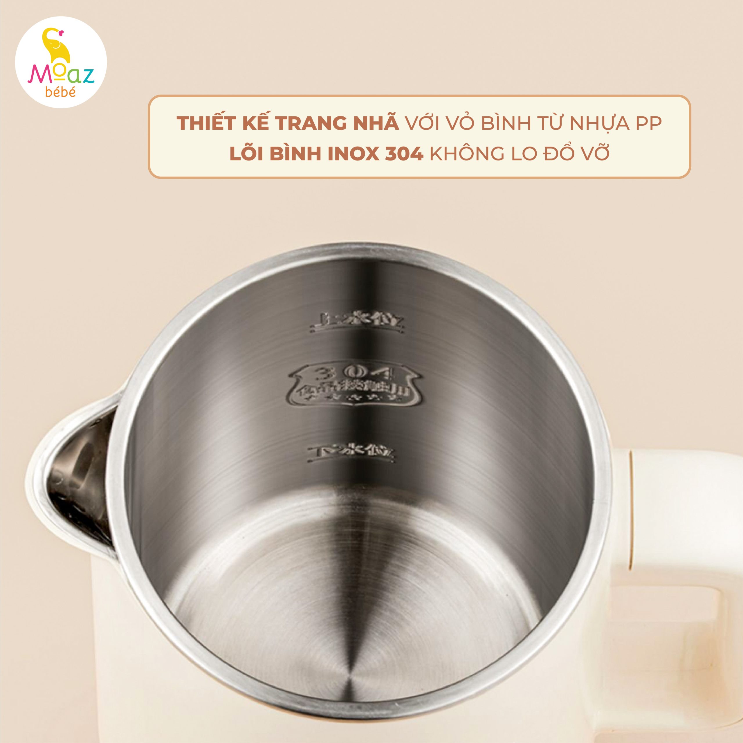 Bình đun nước Moaz BéBé MB070