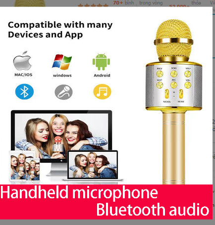 Loa kèm Micro Bluetooth Không Dây Bh 1 tháng