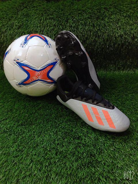 Giày Đá Bóng Sân Cỏ Tự Nhiên Đinh Cao X18