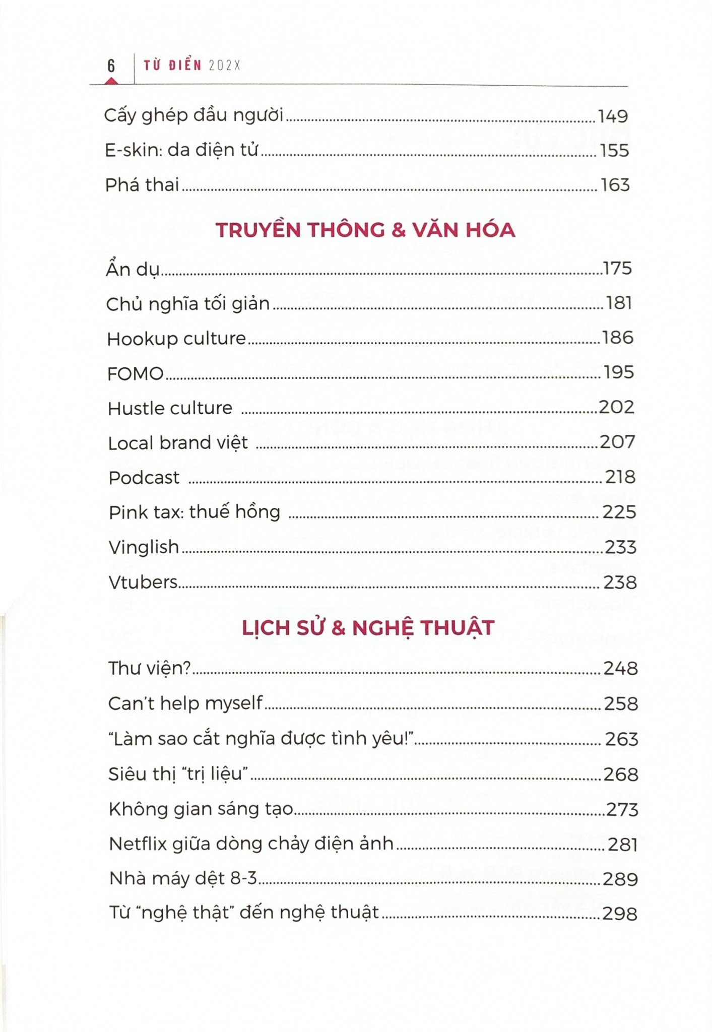 Sách - Từ Điển 202X - Dự Phóng Cho Người Trẻ