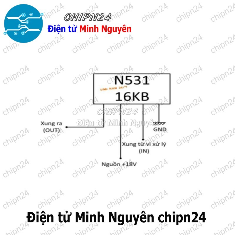[2 con] (DIP) IC N531 TO-94 (IC lái IGBT bếp từ) - HH006406