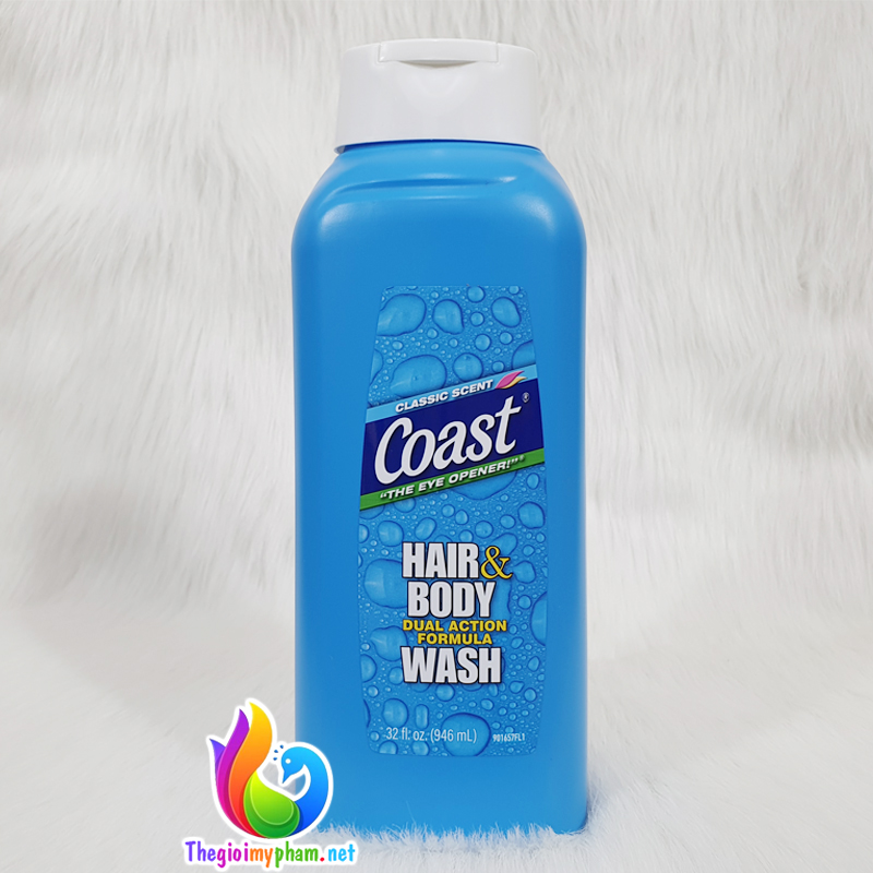 TẮM GỘI NAM 2 IN 1 COAST 946ML