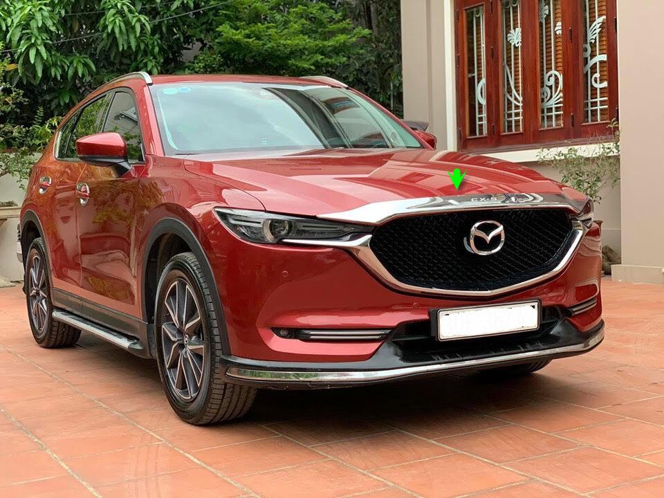 [Hỗ trợ lắp đặt tại HN] Ốp viền ca pô Mazda CX5 2018-2022