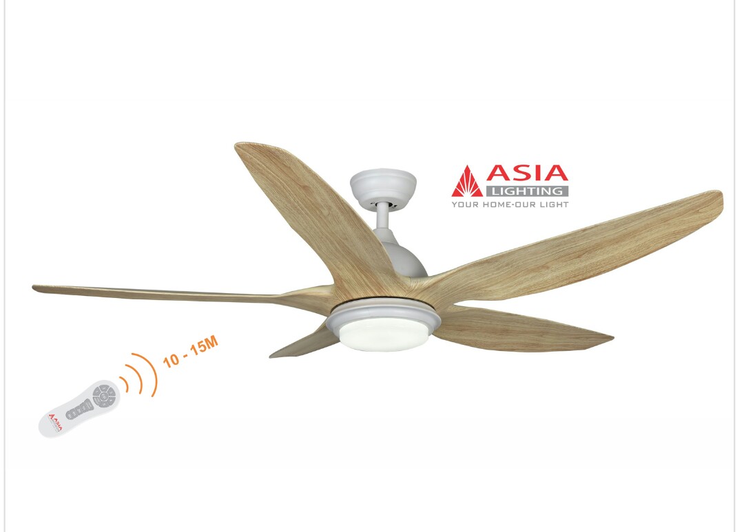 Quạt trần đèn cao cấp Asia -QT02