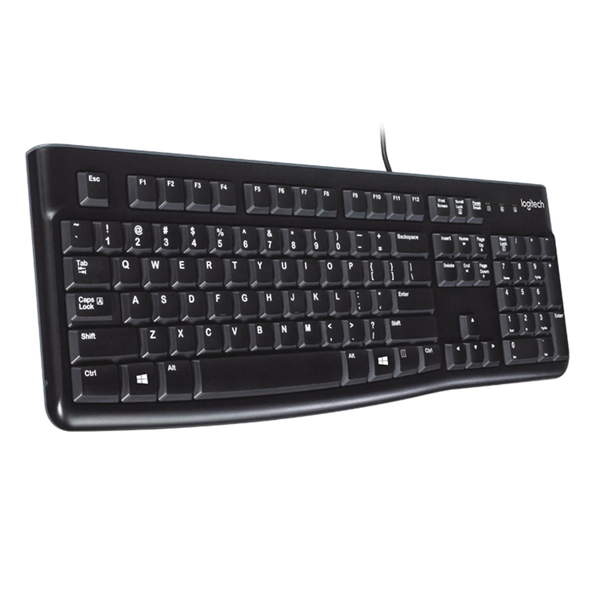 Bàn Phím Có Dây Logitech K120  - Hàng Chính Hãng