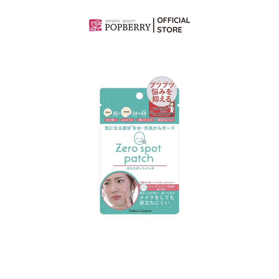 Miếng Dán Mụn Zero Spot Patch (54 miếng)