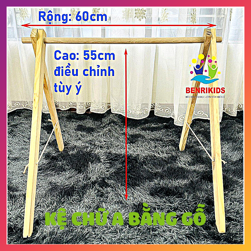 Kệ Chữ A Sơ Sinh Hàng Việt Nam Cho Bé Từ 0 Đến 8 Tháng Tuổi