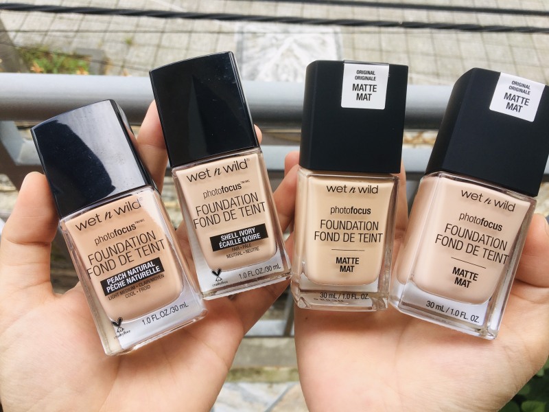 Kem nền wet n wild photo focus foundation dewy / matte