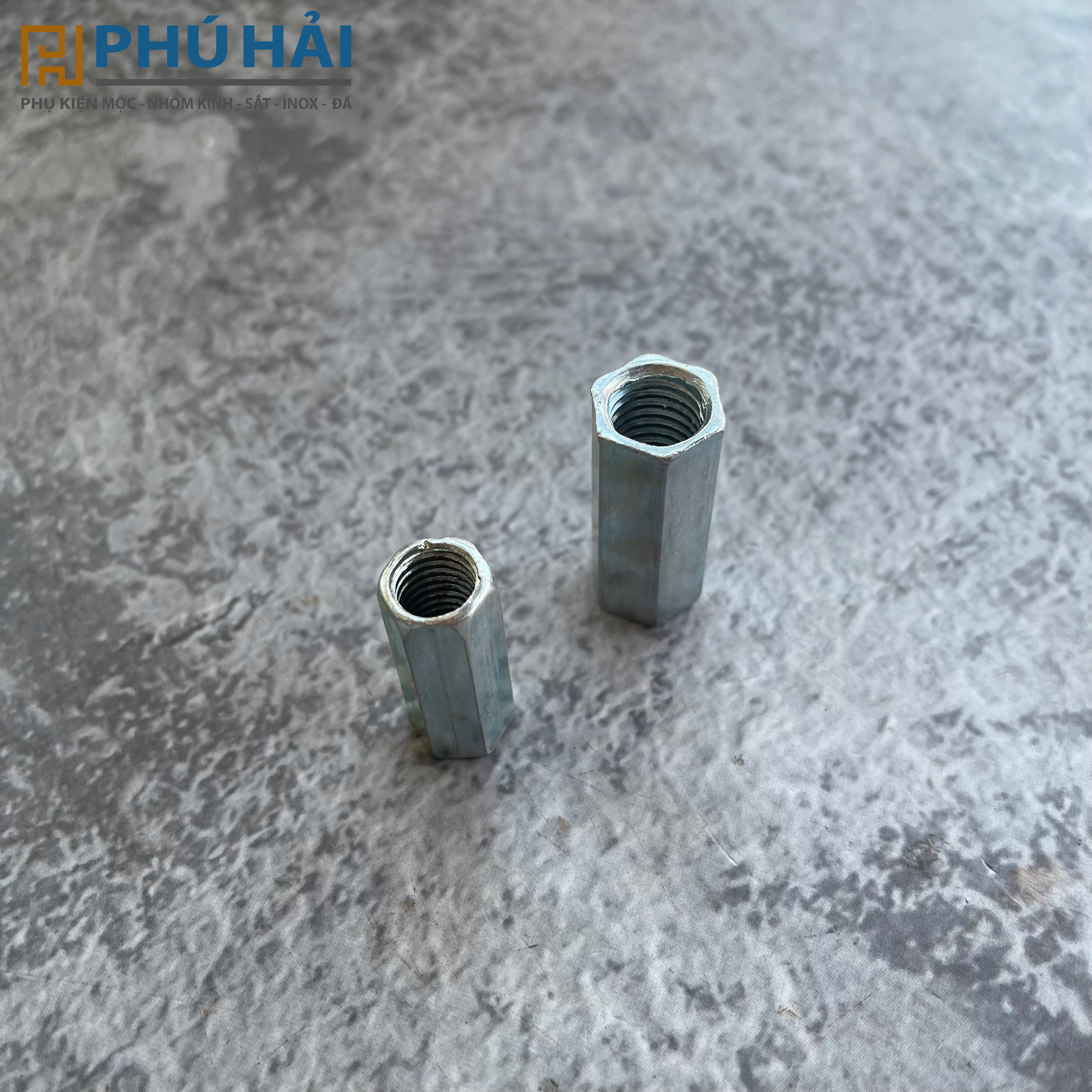 Đầu nối ty lục giác 10mm, 12mm