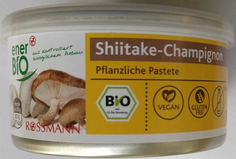 Ener Bio Vegetable pate Shiitake mushroom 125g