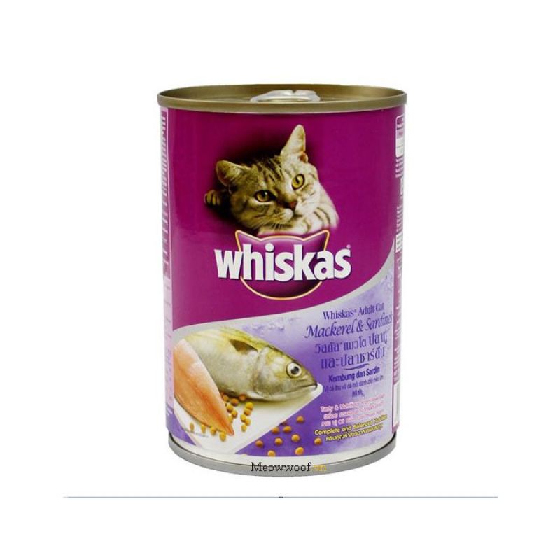 Pate Whiskas lon 400g cho mèo